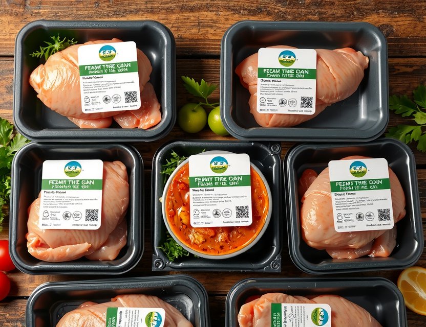 Eco-friendly packaging ensuring freshness of Solana Farms products